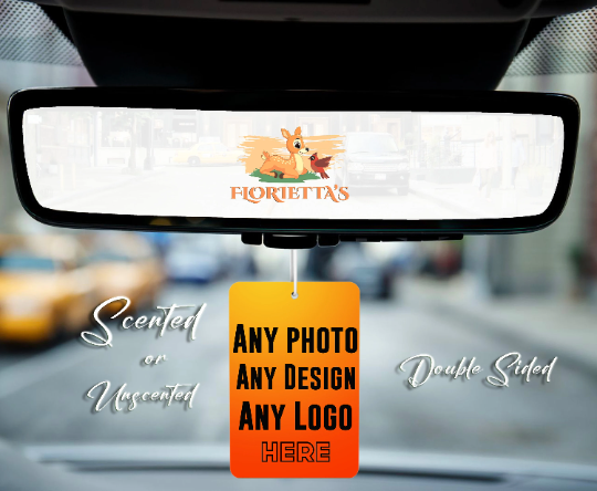 Custom Photo Car Air Freshener